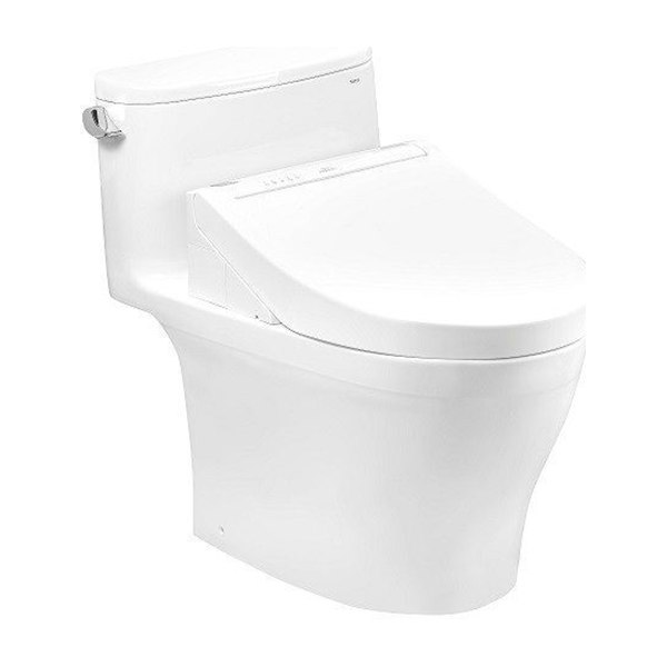 Bồn Cầu Điện Tử TOTO MS887CRW15#XW Kèm Nắp Rửa Điện Tử WASHLET Dòng C5 - TCF24460AAA (220V)