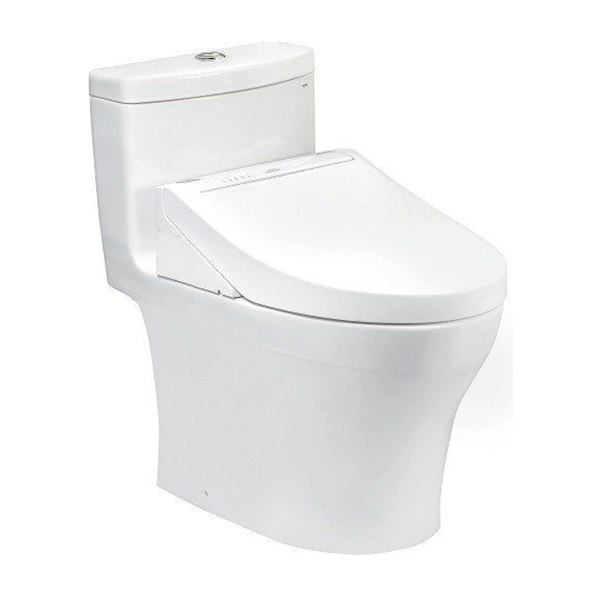 Bồn Cầu Điện Tử TOTO MS885CDRW15#XW Kèm Nắp Rửa Điện Tử WASHLET (Loại Giấu Dây) Dòng C5 - TCF24460AAA (220V)
