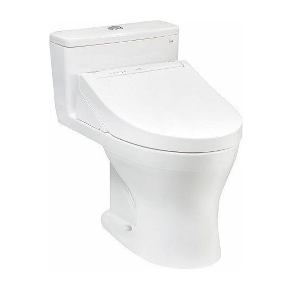 Bồn Cầu Điện Tử TOTO MS855CDW15#XW Kèm Nắp Rửa Điện Tử WASHLET (Loại Giấu Dây) Dòng C5 - TCF24460AAA (220V)
