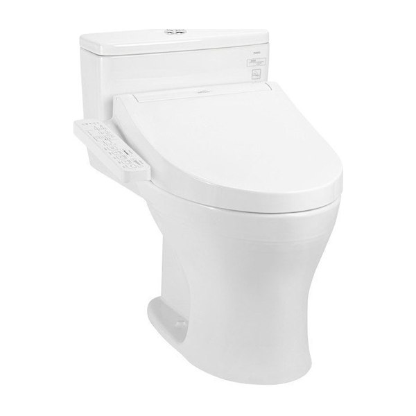 Bồn Cầu Điện Tử TOTO MS855DW16#XW Kèm Nắp Rửa Điện Tử WASHLET Dòng C2 - TCF23410AAA (220V)