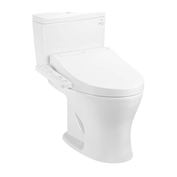 Bồn Cầu Điện Tử TOTO CS735DW16#XW Kèm Nắp Rửa Điện Tử WASHLET Dòng C2 - TCF23410AAA (220V)