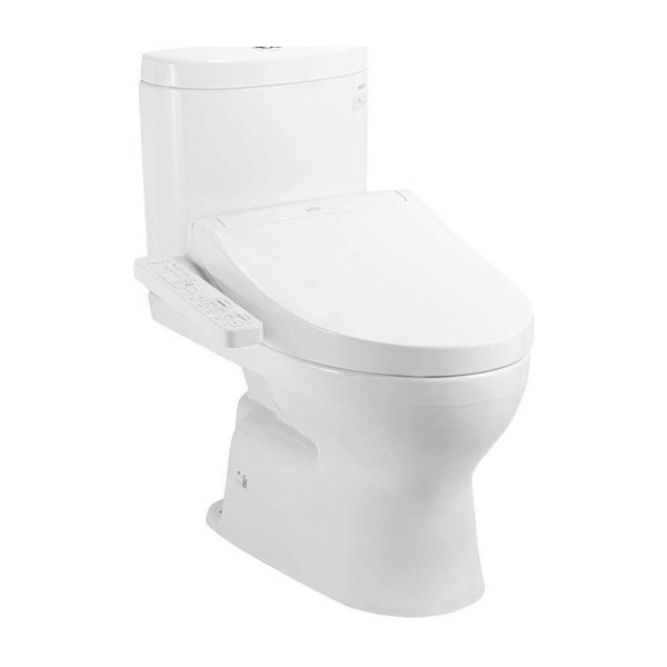 Bồn Cầu Điện Tử TOTO CS325DRW16#W Kèm Nắp Rửa Điện Tử WASHLET Dòng C2 - TCF23410AAA (220V)