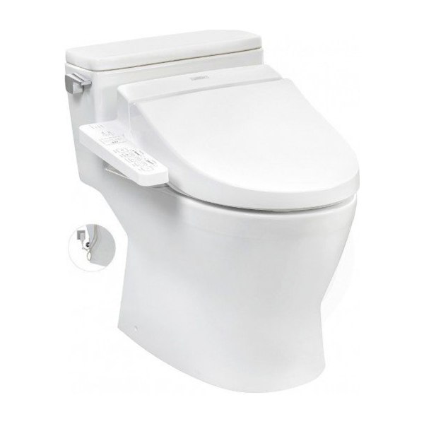 Bồn Cầu Điện Tử TOTO MS188VKW7#XW/T53P100VR Kèm Nắp Rửa Điện Tử WASHLET Dòng C2 - TCF6631A (220V)