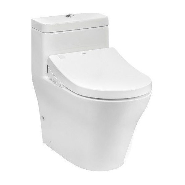 Bồn Cầu Điện Tử TOTO CW166RB#XW/TCF4732A#NW1/T53P100VR Kèm Nắp Rửa Điện Tử WASHLET Dòng S7 - TCF4732A (220V)