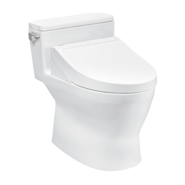 Bồn Cầu WASHLET TOTO MS188VKW14 1 Khối Kèm Nắp Điện Tử TCF24410AAA (220V)