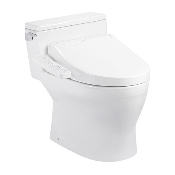 Bồn Cầu WASHLET TOTO MS188VKW16 1 Khối Kèm Nắp Điện Tử TCF23410AAA (220V)