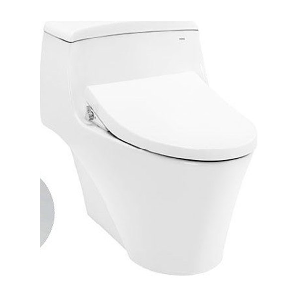 Bồn Cầu TOTO CW823RAE4#W/T53P100VR 1 Khối Nắp Rửa Cơ TCW1211A