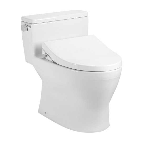 Bồn Cầu TOTO MS188VKE4#XW/T53P100VR 1 Khối Nắp Rửa Cơ TCW1211A