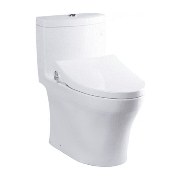 Bồn Cầu TOTO MS889DRE4#XW 1 Khối Nắp Rửa Cơ TCW1211A