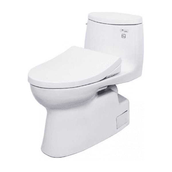Bồn Cầu TOTO MS905E4#XW 1 Khối Nắp Rửa Cơ TCW1211A