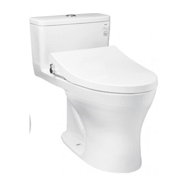 Bồn Cầu TOTO MS855DE4#XW 1 Khối Nắp Rửa Cơ TCW1211A