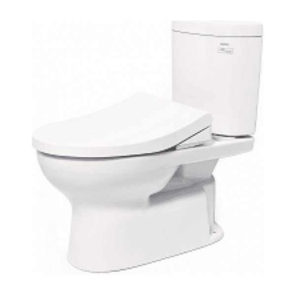 Bồn Cầu TOTO CS325DRE4#W 2 Khối Nắp Rửa Cơ TCW1211A