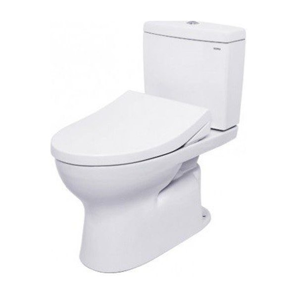 Bồn Cầu TOTO CS320DRE4#W 2 Khối Nắp Rửa Cơ TCW1211A