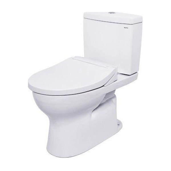 Bồn Cầu TOTO CS320DRE2#W 2 Khối Nắp Rửa Cơ TCW07S