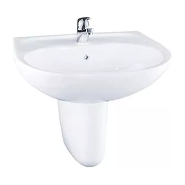 Chậu Rửa Mặt Lavabo TOTO LHT236CS#W Treo Tường Chân Ngắn