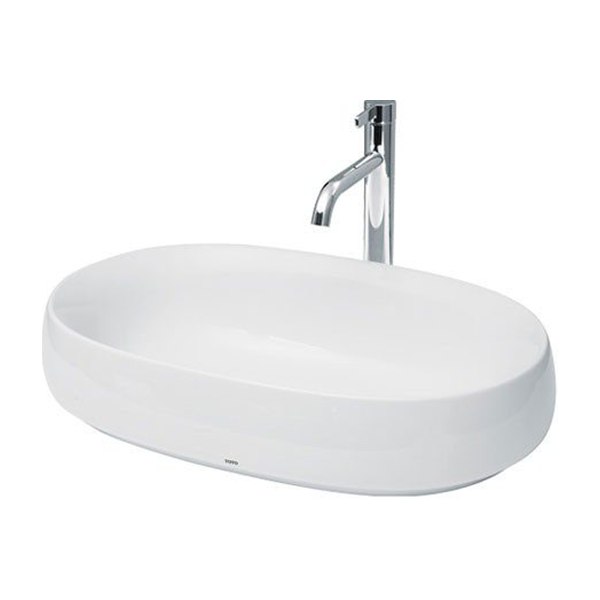 Chậu Rửa Mặt TOTO PJS05WE#MW Đặt Bàn Đá Cẩm Thạch