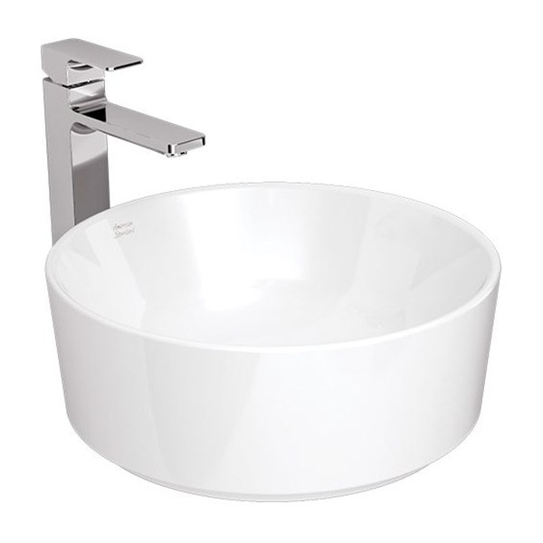 Chậu Rửa Lavabo AMERICAN 0509-WT Đặt Bàn Acacia E