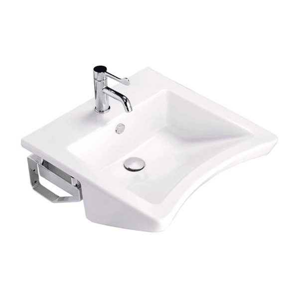 Chậu Rửa Lavabo COTTO SC00537 Treo Tường Kháng Khuẩn