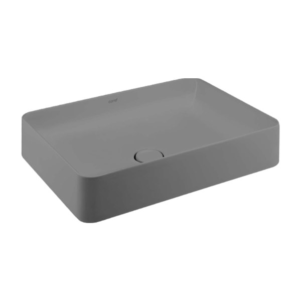 Chậu Rửa Lavabo COTTO C00342 MSL Đặt Bàn Màu Xám