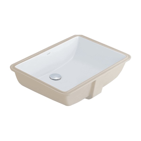 Chậu Rửa Lavabo COTTO C05117 Freesia Âm Bàn Kháng Khuẩn