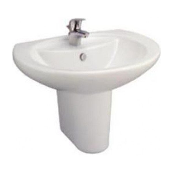 Chậu Rửa Lavabo COTTO C0107 Treo Tường Kháng Khuẩn