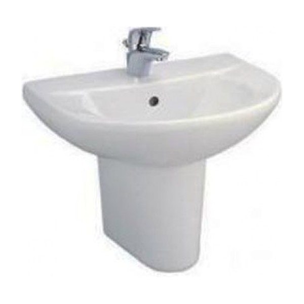 Chân Ngắn Lavabo COTTO C4201 Gắn Chậu Rửa