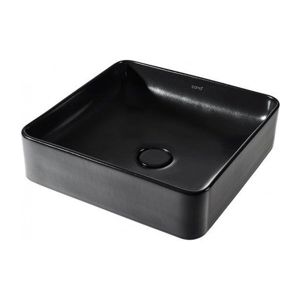 Chậu Rửa Lavabo COTTO C00341 MBK Đặt Bàn Màu Đen
