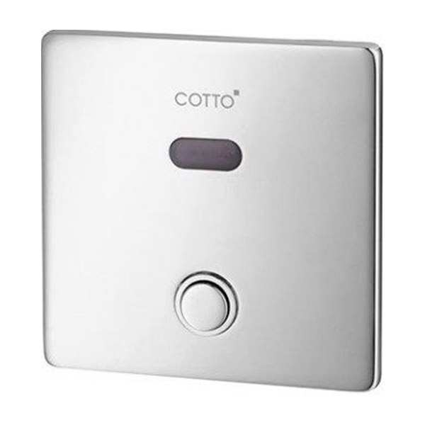 Van Xả Tiểu Nam COTTO CT4802AC Âm Tường Dùng Điện