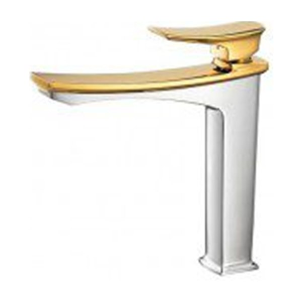 Vòi Lavabo COTTO CT2252A#CG Thân Cao Nóng Lạnh Màu Vàng