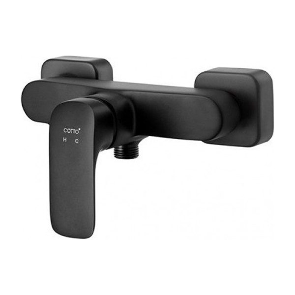 Vòi Sen COTTO CT2148A#BL Nóng Lạnh Màu Den