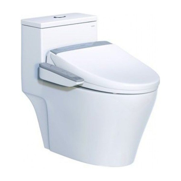 Bồn Cầu CAESAR CD1356/TAF200H 1 Khối Nắp Điện Tử