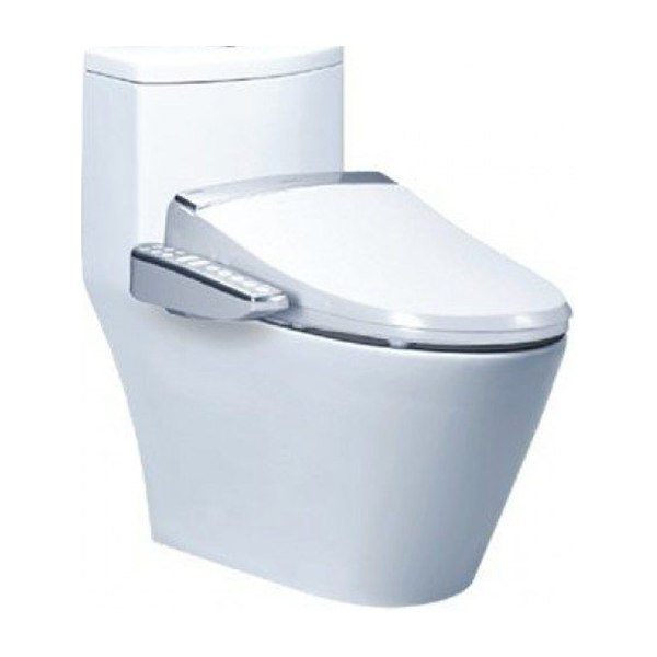 Bồn Cầu CAESAR CD1363/TAF200H 1 Khối Nắp Điện Tử
