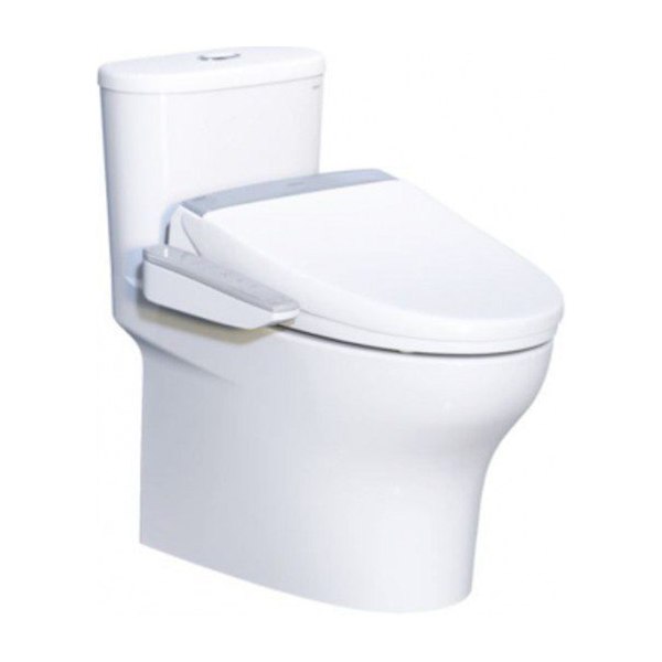 Bồn Cầu CAESAR CD1394/TAF200H 1 Khối Nắp Điện Tử