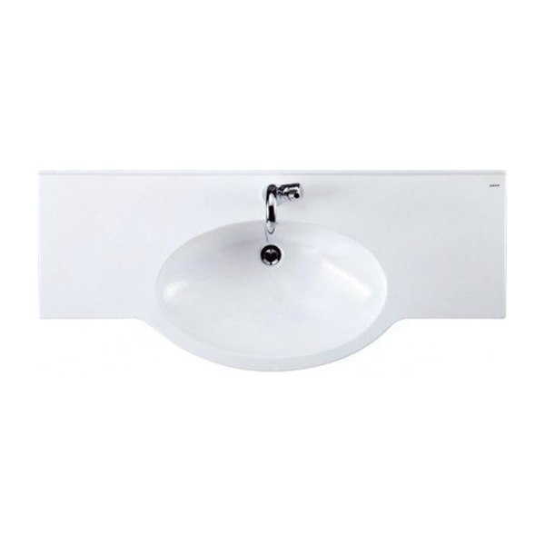 Chậu Rửa Lavabo CAESAR LF5324 Liền Bàn