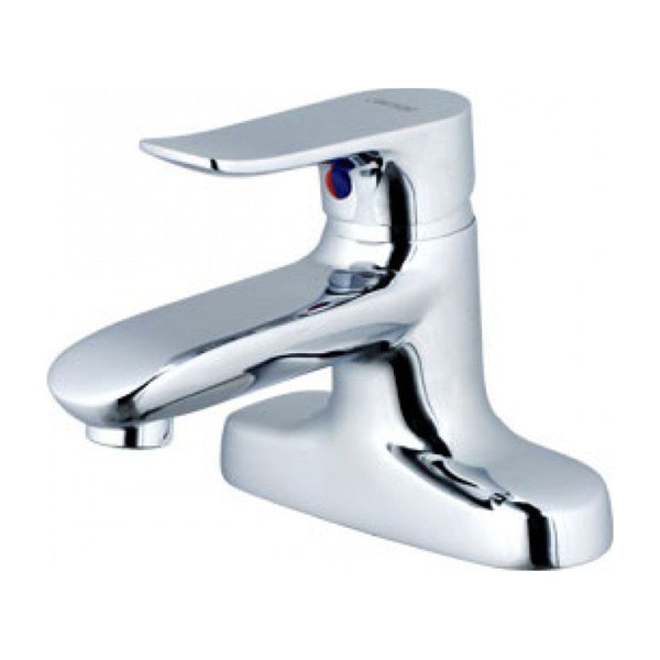 Vòi Lavabo CAESAR B492CU Nóng Lạnh Xả Nhấn