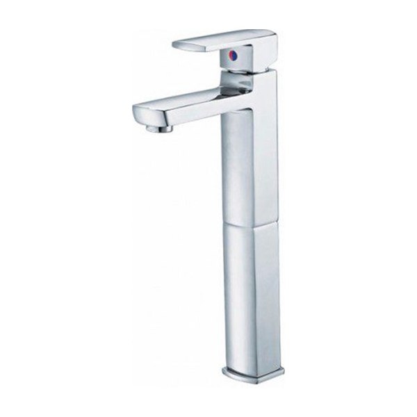Vòi Lavabo CAESAR B551CU Nóng Lạnh Cổ Cao Xả Nhấn