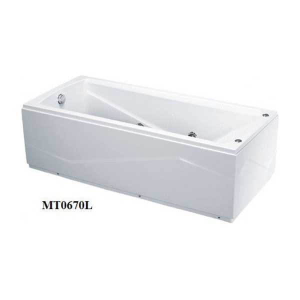 Bồn Tắm Massage CAESAR MT0670L/R Chân Yếm