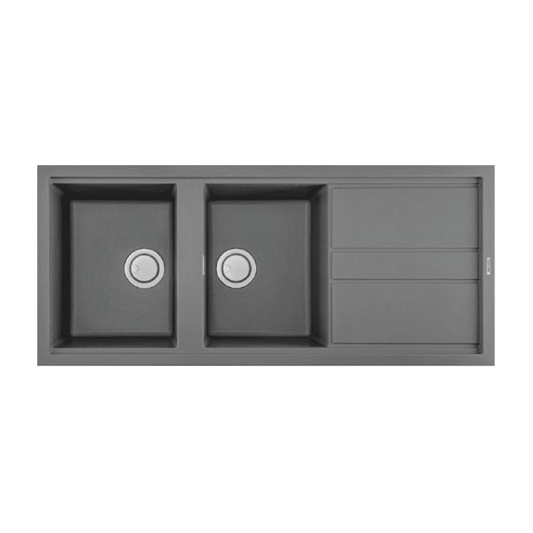 Chậu Rửa Chén Đá MALLOCA TITANIUM K-50073 Màu Xám