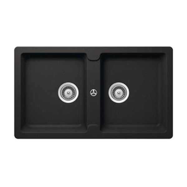 Chậu Rửa Chén HAFELE GALBA HS-GD8650 570.36.300 Đá Màu Đen