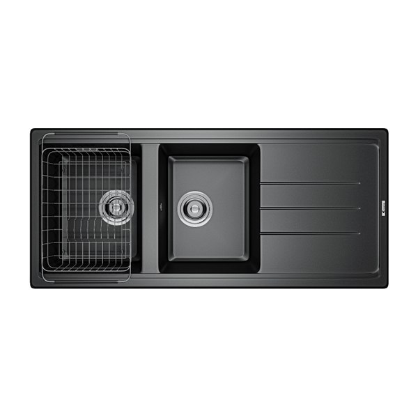 Chậu Rửa Chén KONOX PHOENIX 1160 Black Màu Đen