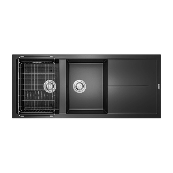 Chậu Rửa Chén KONOX LIVELLO 1160 Black Màu Đen