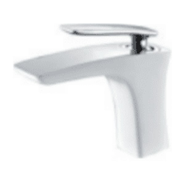 Vòi Lavabo BELLO BL - UBS Nóng Lạnh Thấp Màu Trắng