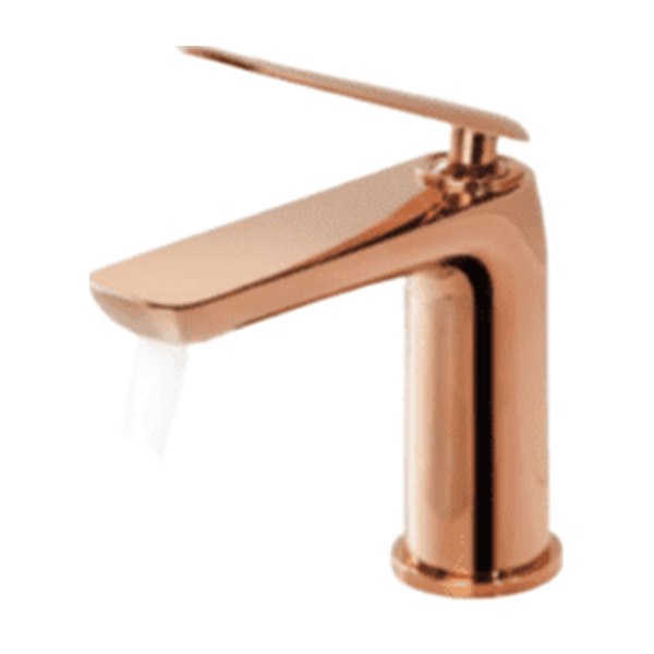 Vòi Lavabo BELLO BL - 600206SG Nóng Lạnh Thấp Màu Vàng Hồng