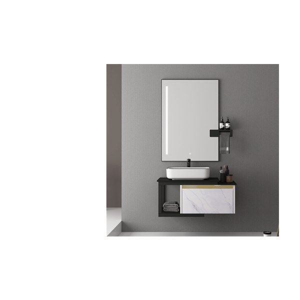 Bộ Tủ Chậu MOWOEN MW6801S-100W Trắng 1000mm