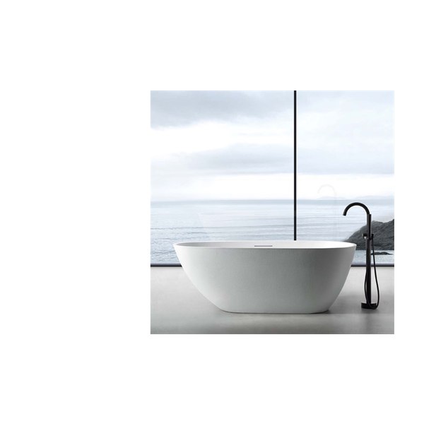 Bồn Tắm Đá MOWOEN MW003-Matt White 1700mm