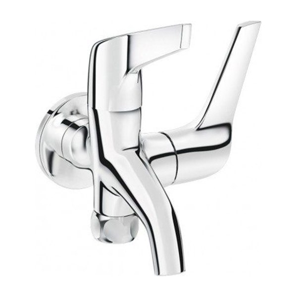 Vòi Sen Lạnh Inax BFV-17-8C Tay Sen Tăng Áp Mạ Crom