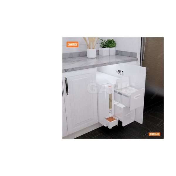 Thùng Đựng Gạo Nhựa ABS Cao Cấp GARIS GR09.45 30KG
