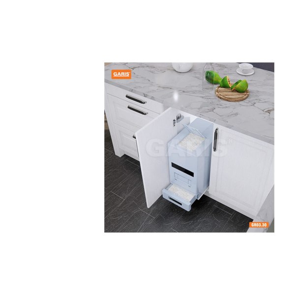 Thùng Đựng Gạo Nhựa ABS Cao Cấp GARIS GR03.30 15KG