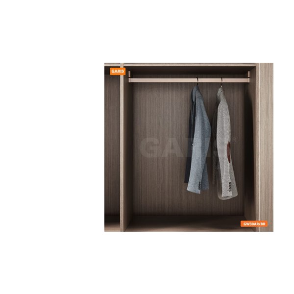 Bas Suốt 2 Đầu GARIS GW30.BR Hợp Kim Kẽm (Dùng Cho Thanh GW30.AR)