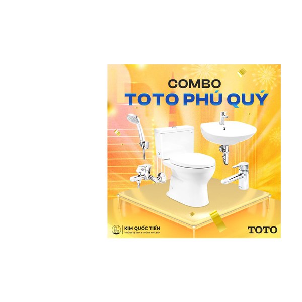 Combo Thiết Bị Vệ Sinh TOTO Phú Quý Kim Quốc Tiến